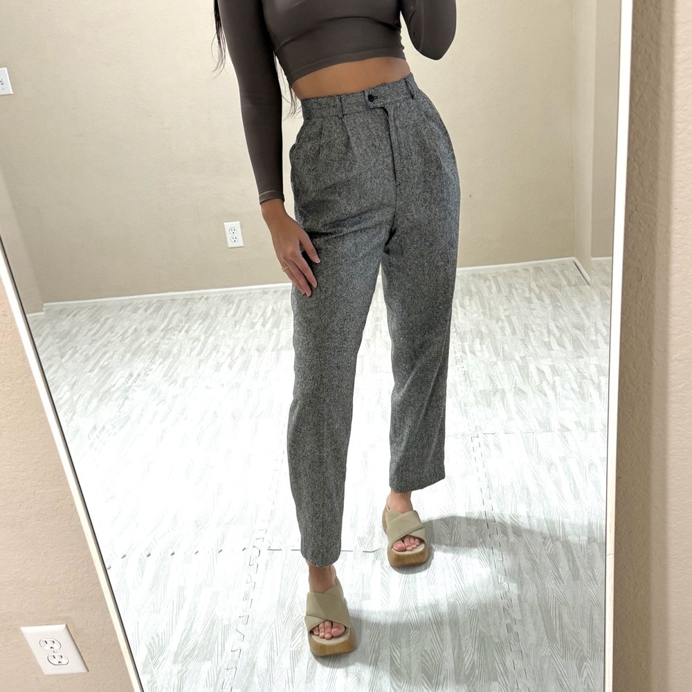 Savannah Vintage Tweed Trousers